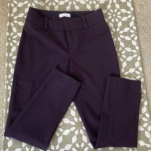 Calvin Klein Purple Dress Pant
